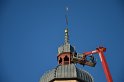 Bergung Sonnengruss Kirche Koeln Bahnhofsvorplatz P036